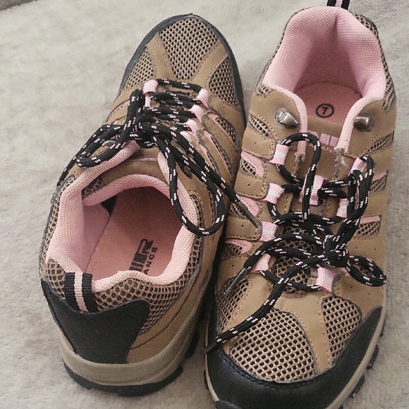 Air Balance Shoes - Air Balance Tan and Pink Athletic Shoes
